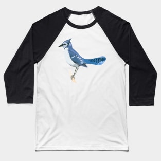 Blue Jay Digital Painting Baseball T-Shirt